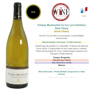 Puligny Montrachet 1er Cru Les Folatières Alain Chavy
