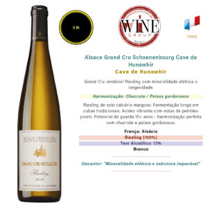 Alsace Grand Cru Schoenenbourg Cave de Hunawhir