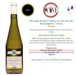 Muscadet de Sèvre & Maine sur lies Clos des Bourguignons - Luneau