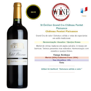 St Émilion Grand Cru Château Pontet Plaisance
