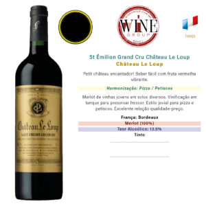 St Émilion Grand Cru Château Le Loup