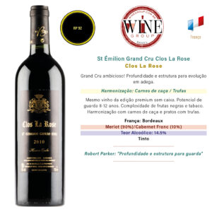 St Émilion Grand Cru Clos La Rose