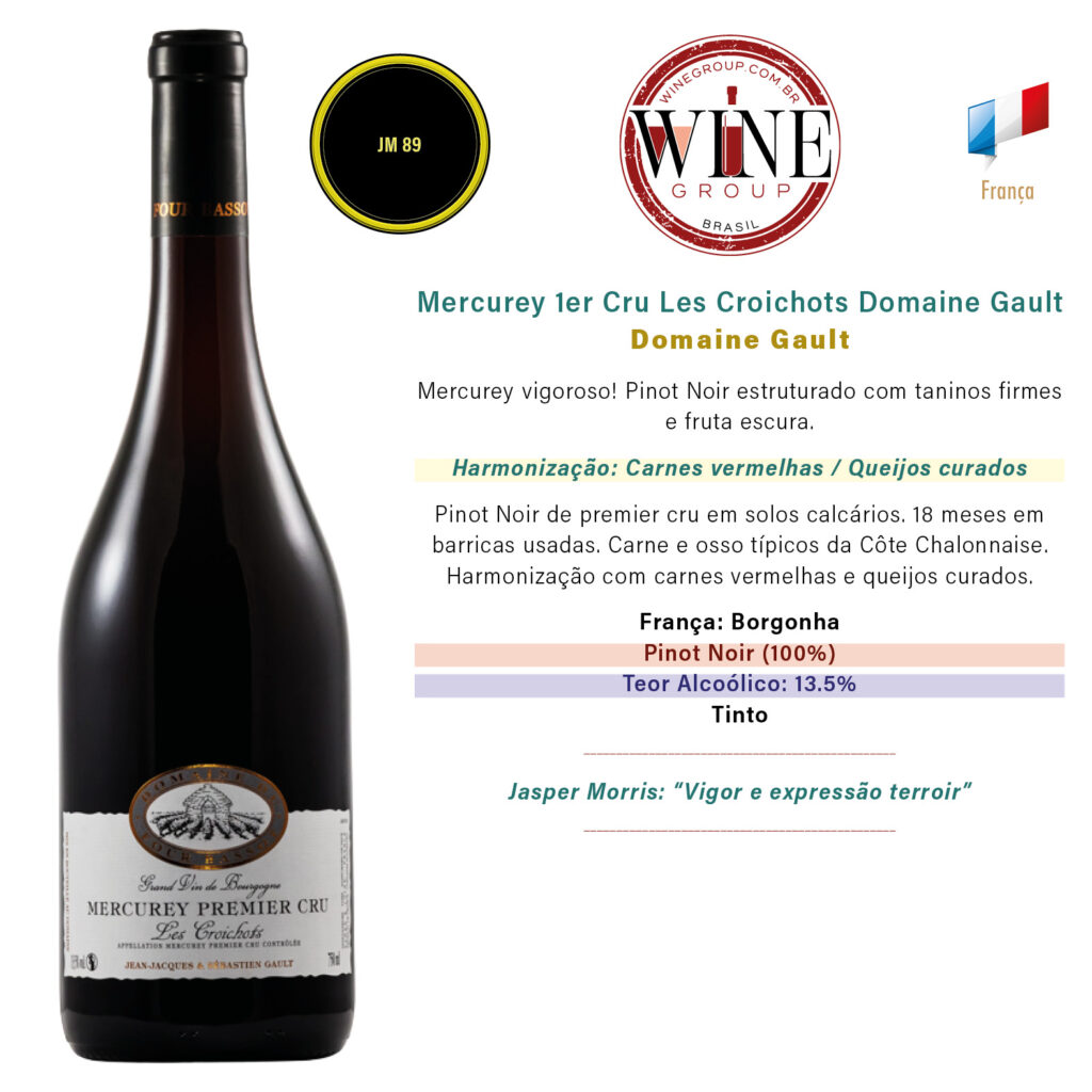 Mercurey 1er Cru Les Croichots Domaine Gault
