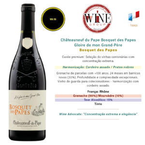 Châteauneuf du Pape Bosquet des Papes Gloire de mon Grand-Père