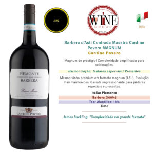 Barbera d'Asti Contrada Maestra Cantine Povero MAGNUM