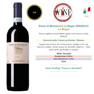 Rosso di Montalcino La Magia ORGANICO