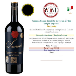 Toscana Rosso Scarànto Governo All'Uso Edição Especial