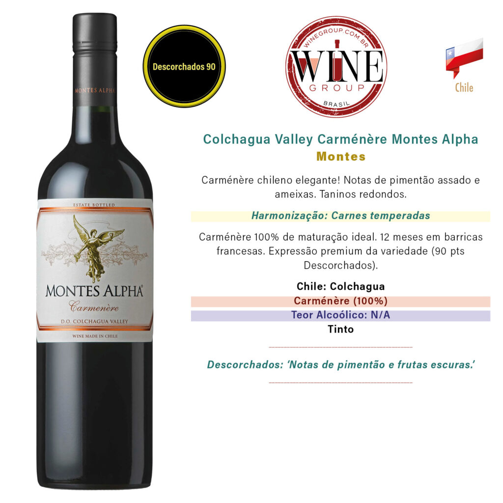 Colchagua Valley Carménère Montes Alpha