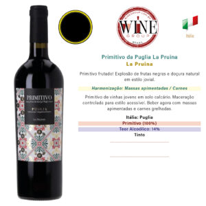 Primitivo da Puglia La Pruina