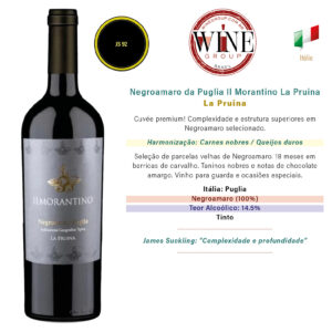 Negroamaro da Puglia Il Morantino La Pruina