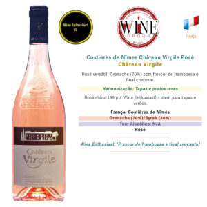 Costières de Nîmes Château Virgile Rosé