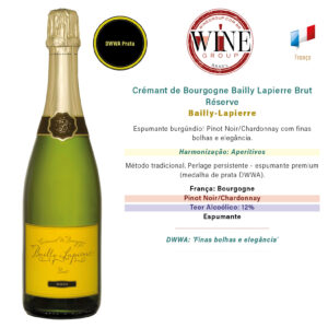 Crémant de Bourgogne Bailly Lapierre Brut Réserve
