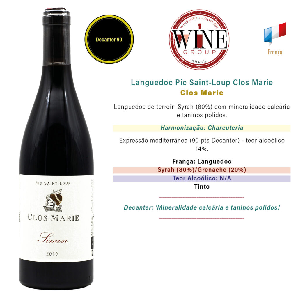 Languedoc Pic Saint-Loup Clos Marie