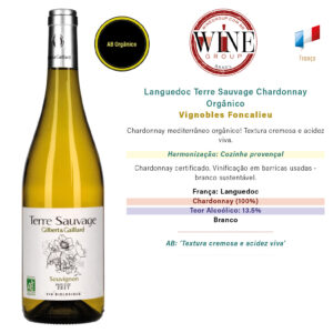 Languedoc Terre Sauvage Chardonnay Orgânico