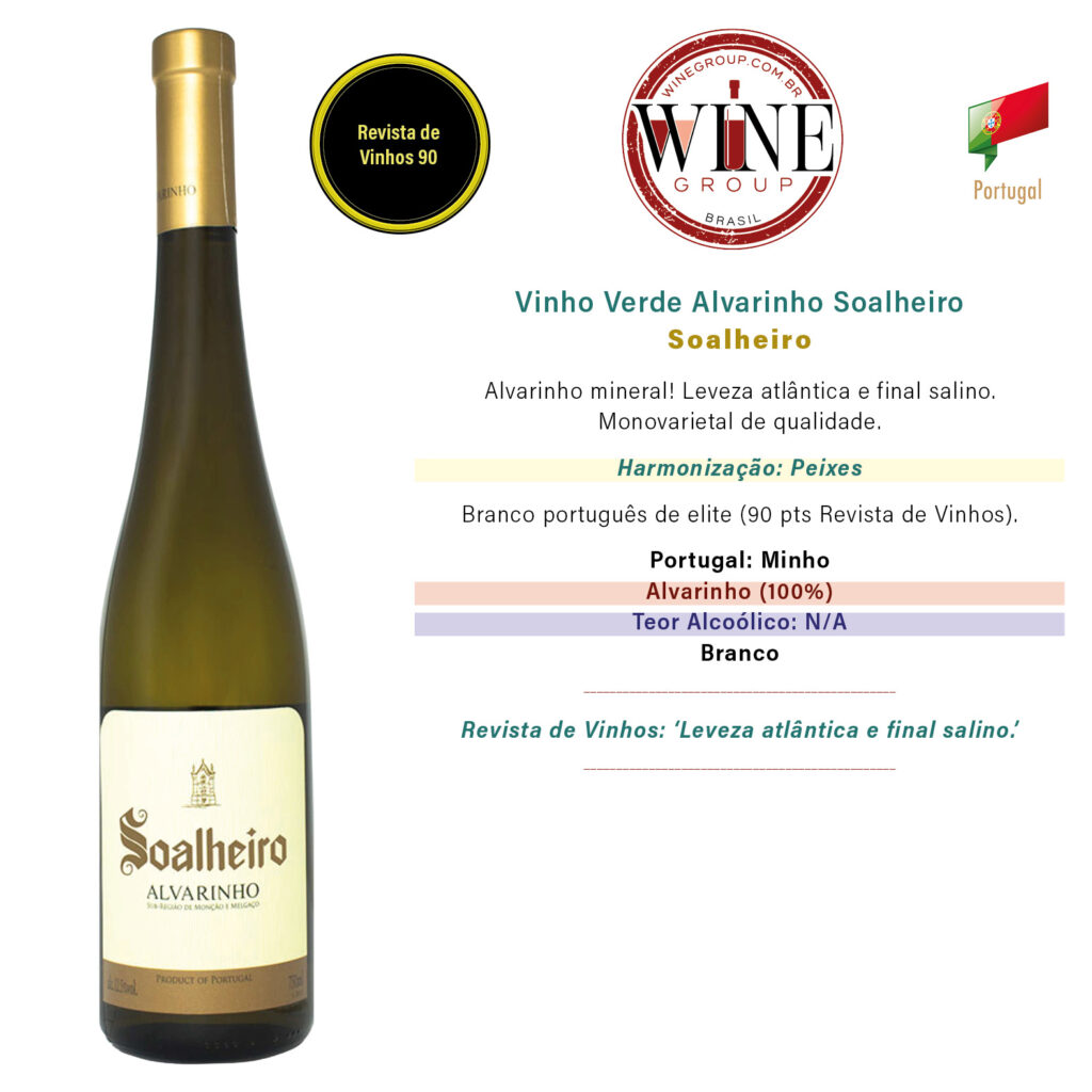 Vinho Verde Alvarinho Soalheiro